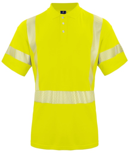 6015 POLO HV - EN ISO 20471 KLASA 3/2 – YELLOW/ NAVY