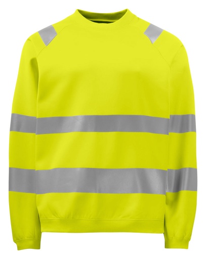 6106 BLUZA - EN ISO 20471 KLASA 3 – YELLOW/ NAVY