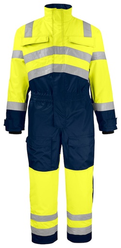 6202 KOMBINEZON EN ISO 20471 KLASA 3 – YELLOW/ NAVY