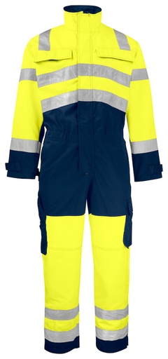 6203 KOMBINEZON EN ISO 20471 KLASA 3 – YELLOW/ NAVY