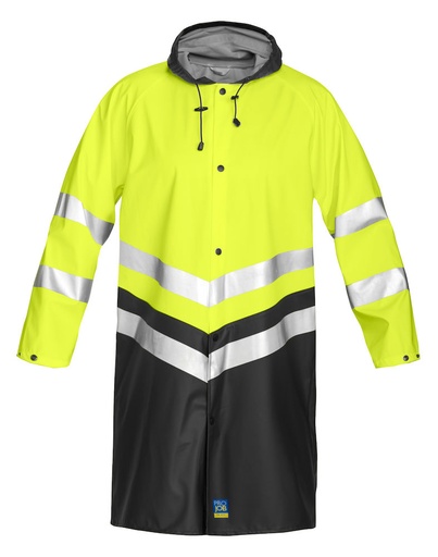 6403 KURTKA PRZECIWDESZCZOWA HV KLASA 3 – YELLOW/ BLACK