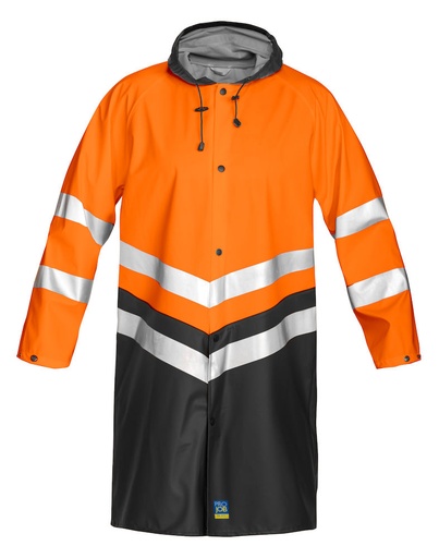 6403 KURTKA PRZECIWDESZCZOWA HV KLASA 3 – ORANGE
