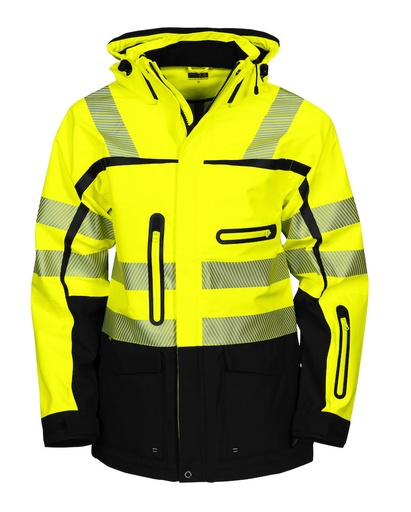 6417 KURTKA ISO 20471 KLASA 3 – YELLOW/ BLACK