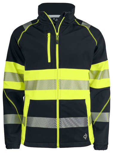 Softshell roboczy 6443 Softshell En Iso 20471 Klasa 1 646443 - Yellow/ Black