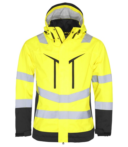 6455 Kurtka EN ISO 20471 Klasa 3 – YELLOW/ BLACK