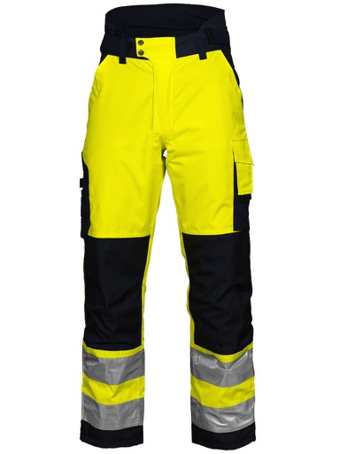 6514 SPODNIE OCIEPLANE HV KLASA 2 – YELLOW/ NAVY