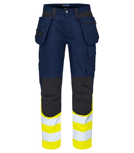 6560 SPODNIE EN ISO 20471 KLASA 1 – YELLOW/ NAVY