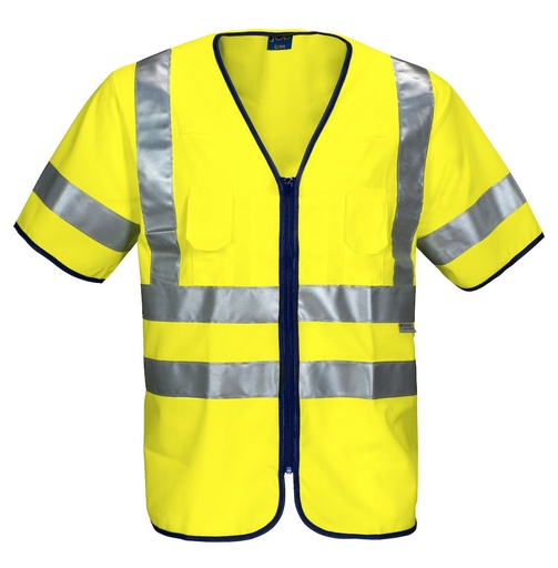 Bezrękawnik roboczy 6707 Kamizelka Klasa 3 En Iso 20471 646707 - Yellow/ Navy