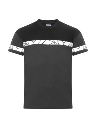 7001 T-shirt – GREY/ BLACK