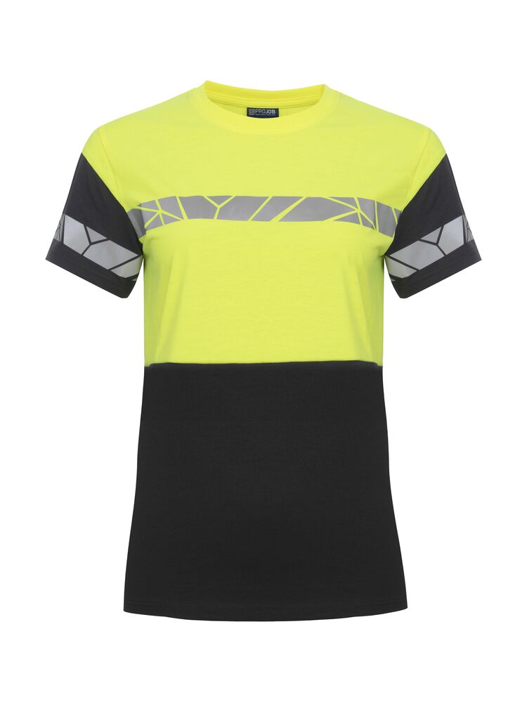 7005 T-shirt damski – BLACK/ YELLOW