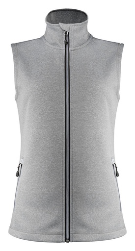 POWERSLIDE VEST WOMAN – GREY MELANGE