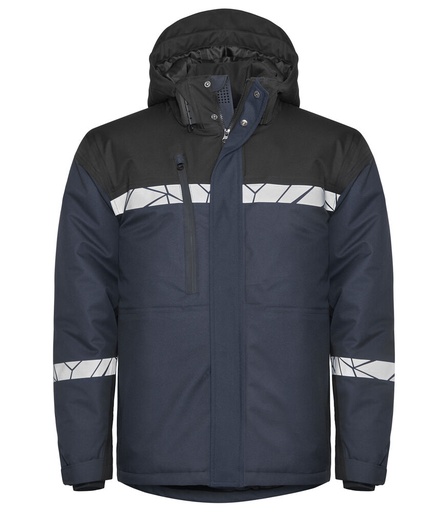 7413 Ocieplana kurtka typu softshell – NAVY/ BLACK