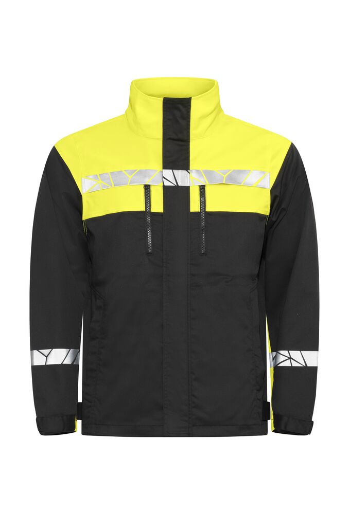 7416 Kurtka robocza – BLACK/ YELLOW