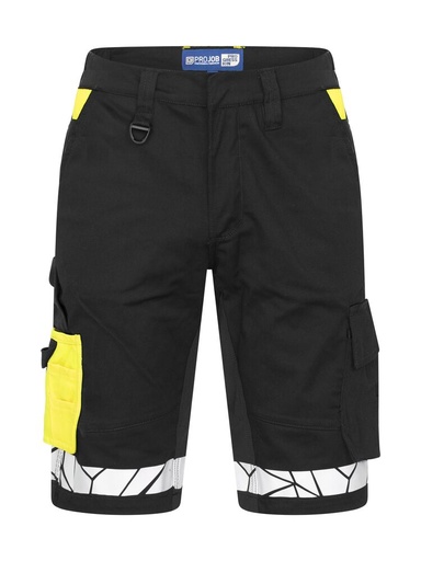 7510 Szorty robocze – BLACK/ YELLOW