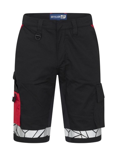 7510 Szorty robocze – BLACK/ RED