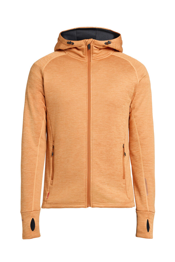 TXLITE HOODIE ZIP – DARK ORANGE