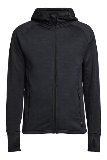 TXLITE HOODIE ZIP – BLACK