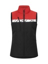 7701 Bezrękawnik damski – BLACK/ RED