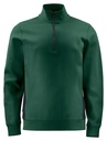 2128 BLUZA NA ZAMEK 1/2 ZIP – GREEN