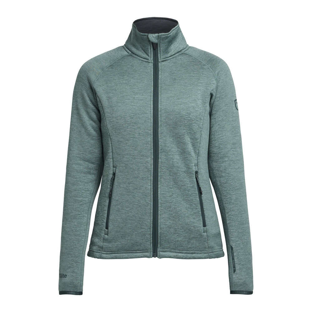 TXLITE MIDLAYER ZIP WOMAN – GREEN