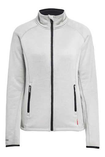 TXLITE MIDLAYER ZIP WOMAN – LIGHT GREY