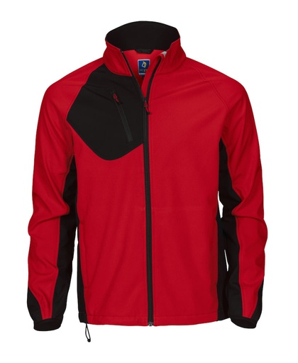 2422 KURTKA SOFTSHELL – RED