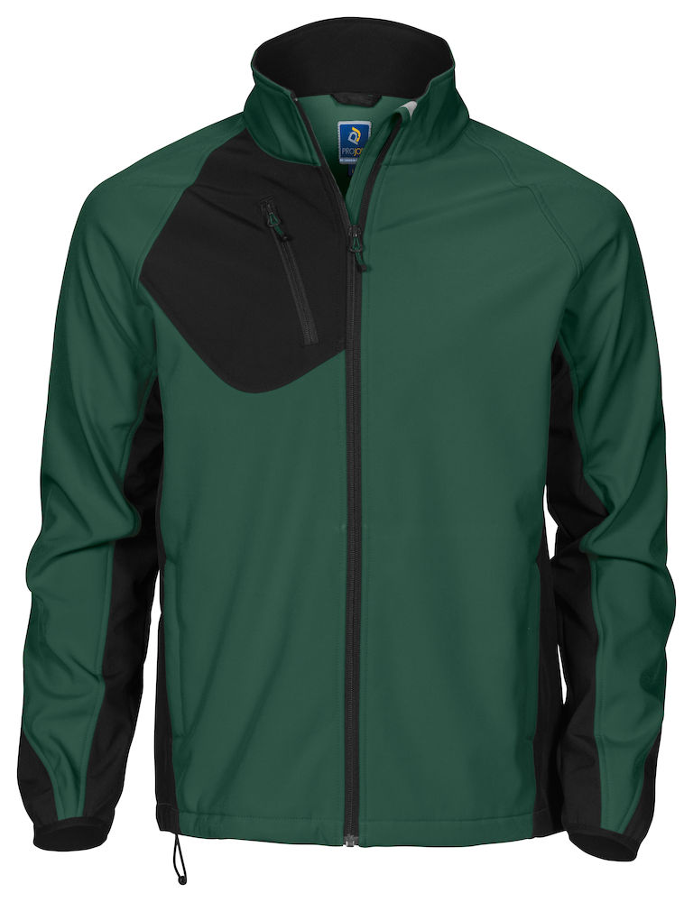 2422 KURTKA SOFTSHELL – GREEN