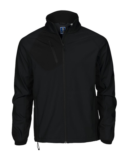 2422 KURTKA SOFTSHELL – BLACK