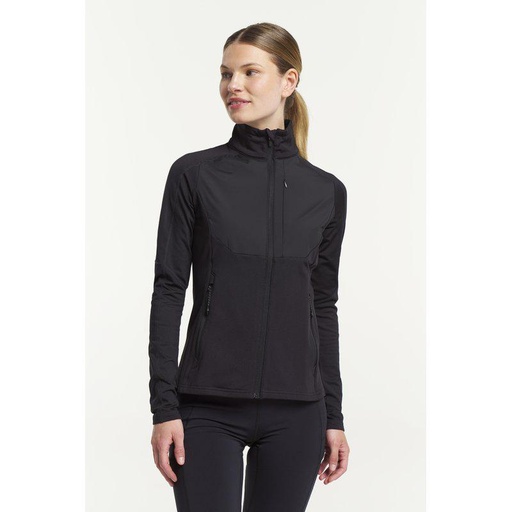 TXLITE WINDBLOCK FULL ZIP WOMAN – BLACK