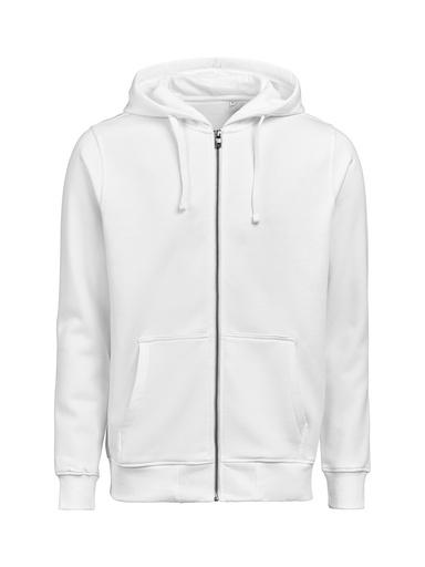 FULL ZIP HOODIE REGULAR FIT (OCS-RCS) – WHITE