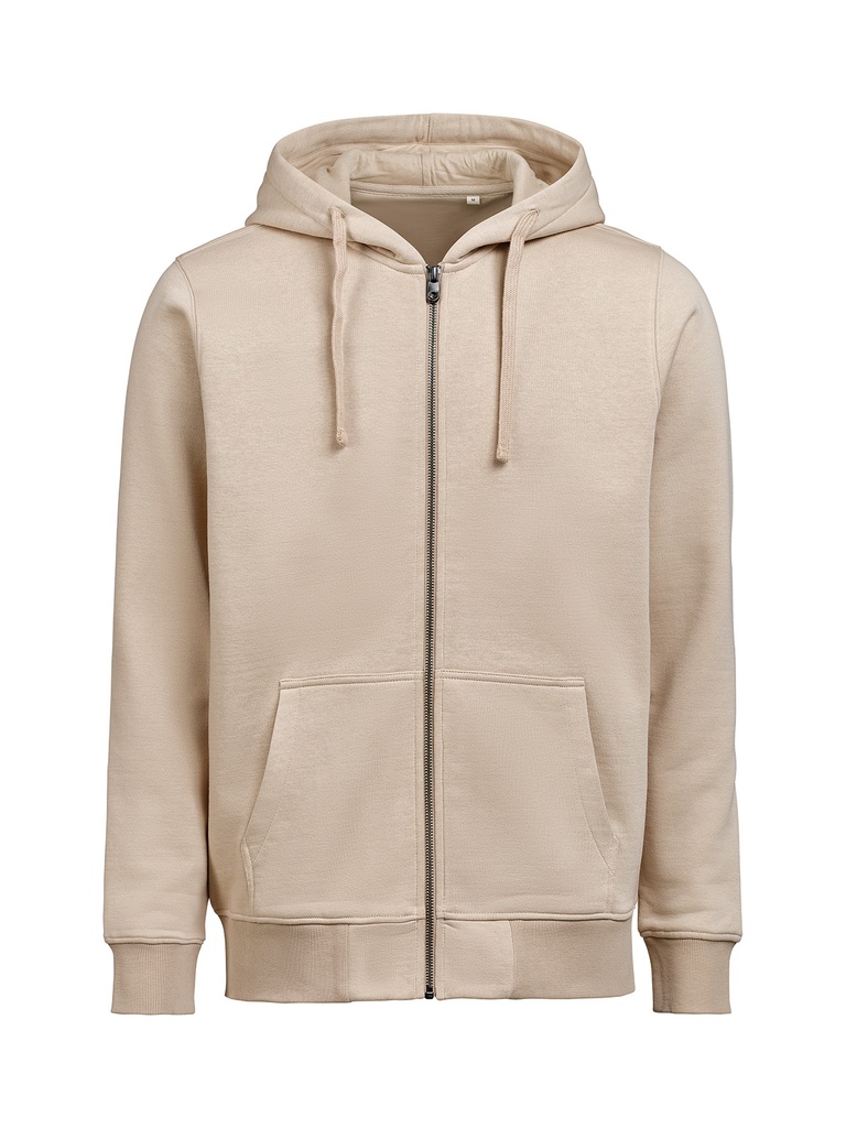 FULL ZIP HOODIE REGULAR FIT (OCS-RCS) – LATTE