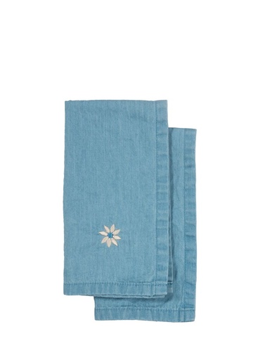 Ręcznik Eden Ściereczka Kuchenna Denim 5018584 - Niebieski/Niebieski Denim