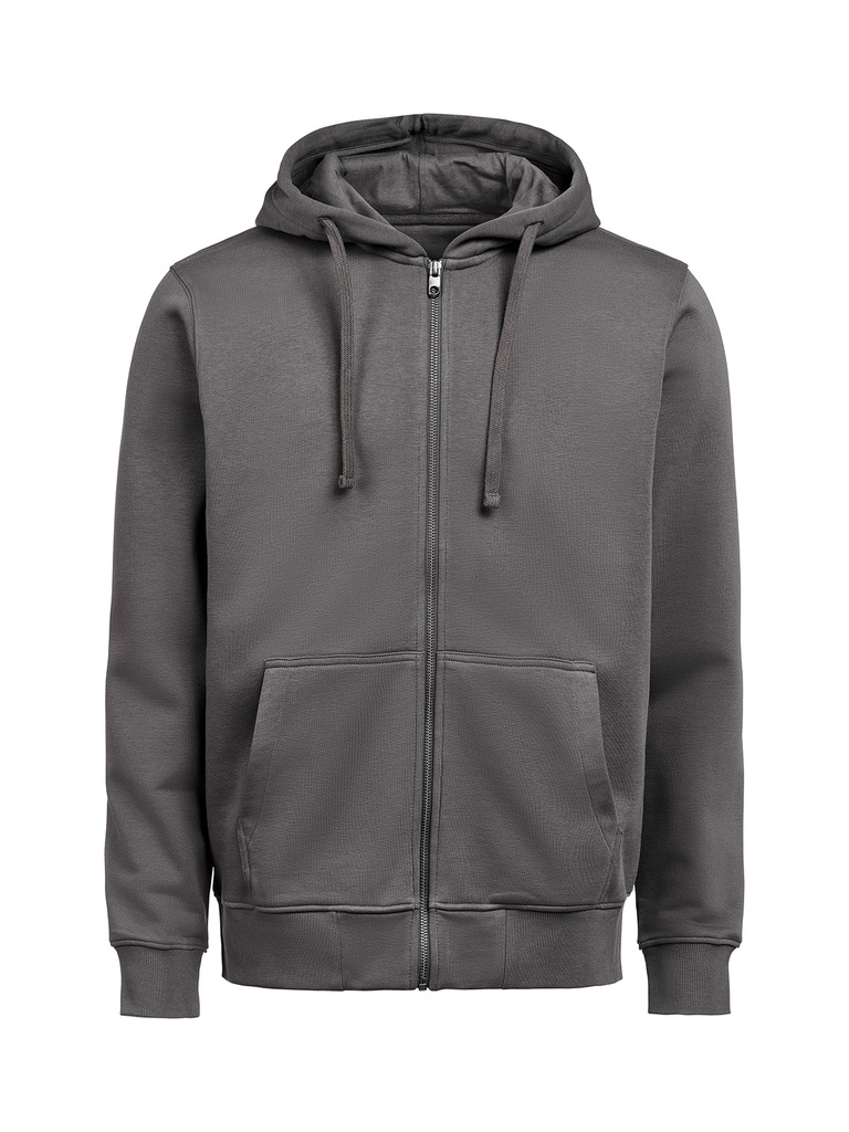 FULL ZIP HOODIE REGULAR FIT (OCS-RCS) – CHARCOAL