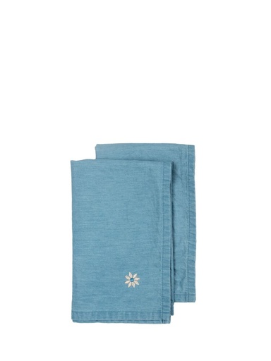Ręcznik Serwetka EDEN denim 5018583 - Niebieski/Niebieski Denim