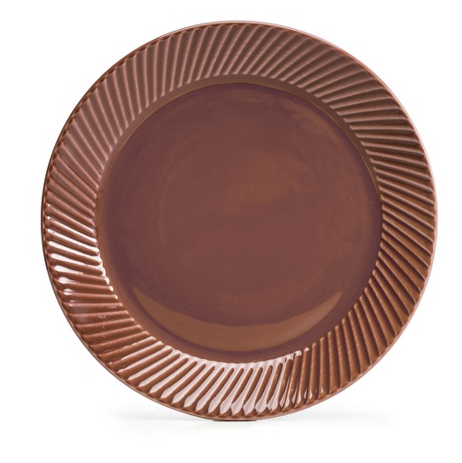 Talerz COFFEE & MORE 20 cm 5018103 - Terracotta