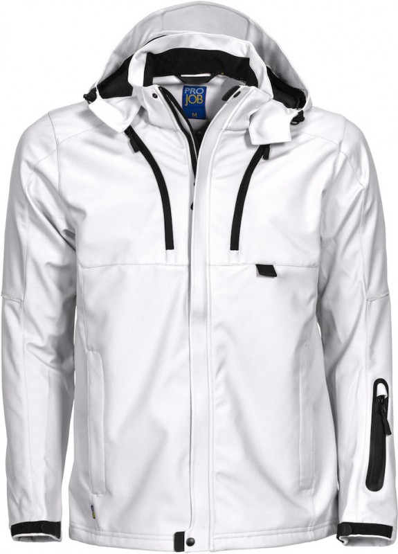 3406 KURTKA FUNKCJONALNA SOFTSHELL – WHITE