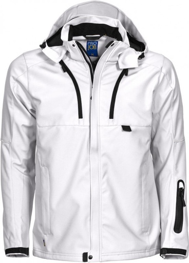3406 KURTKA FUNKCJONALNA SOFTSHELL – WHITE