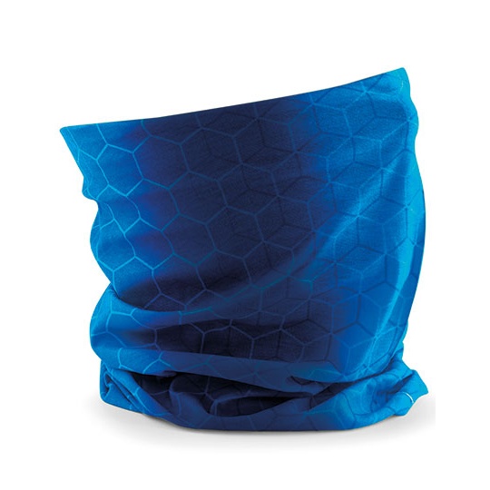 Komin bezszwowy Morf® Geometric - Geo Blue