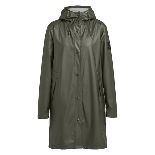 APELVIKEN PU COAT WOMAN – OLIVE