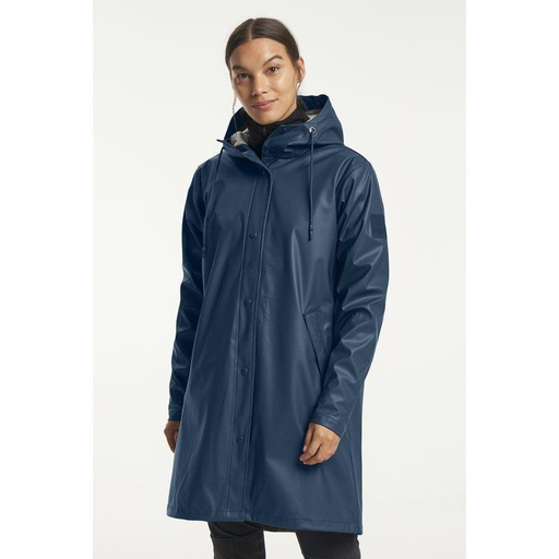 APELVIKEN PU COAT WOMAN – DARK BLUE
