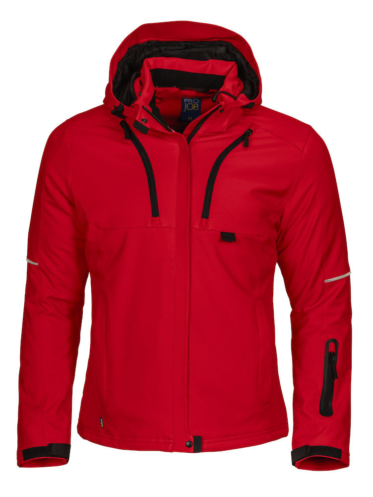 3412 KURTKA FUNKCJONALNA DAMSKA – RED