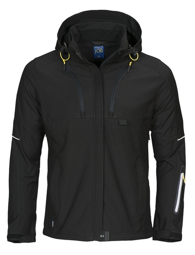 3412 KURTKA FUNKCJONALNA DAMSKA – BLACK