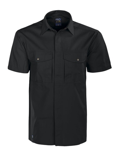 5205 KOSZULA Z KRÓTKIM RĘKAWEM – BLACK