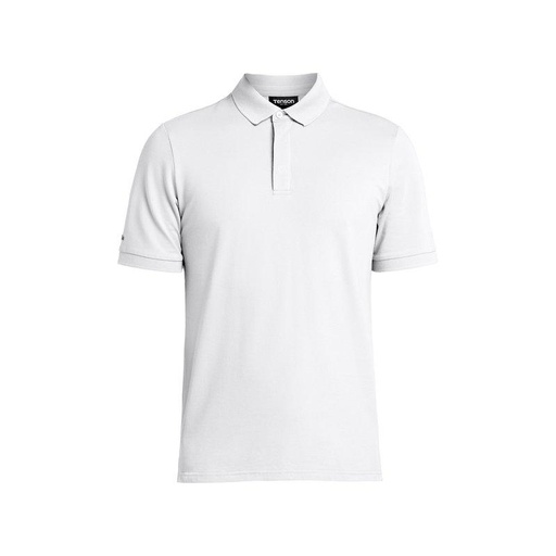 TXLITE TRI-BLEND POLO – BRIGHT WHITE