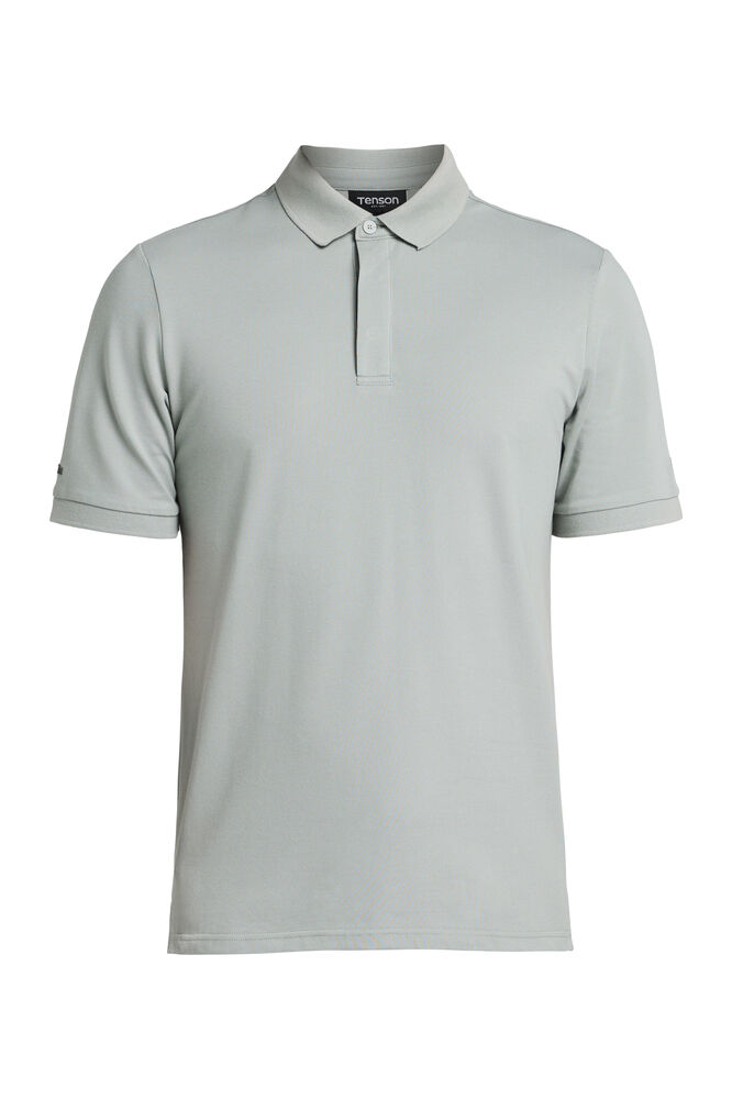 TXLITE TRI-BLEND POLO – GREY GREEN