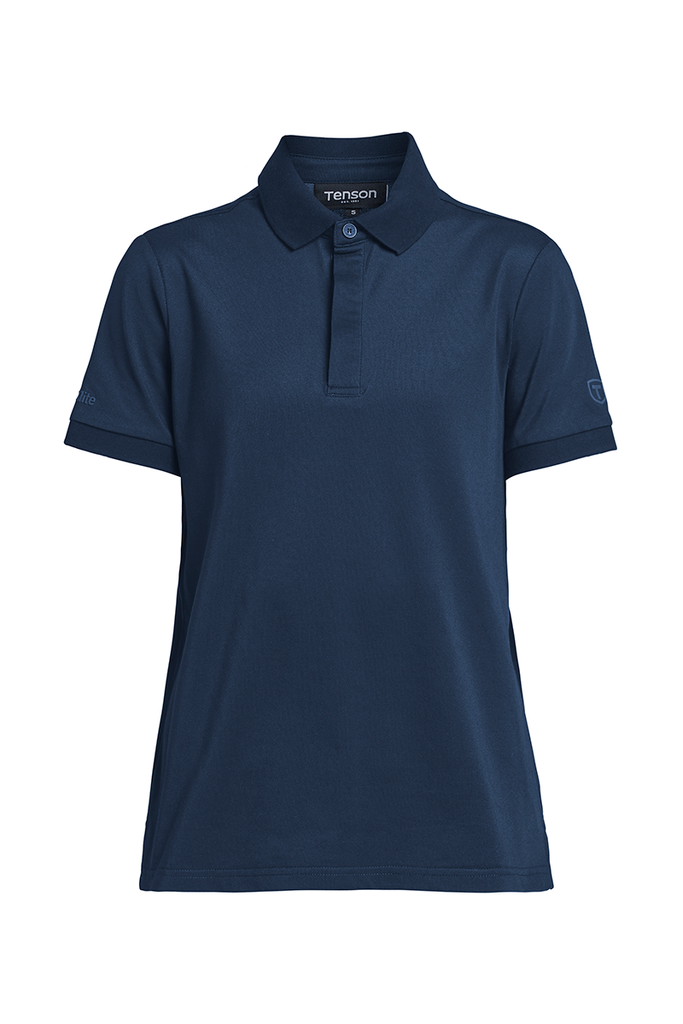 TXLITE TRI-BLEND POLO WOMAN – DARK BLUE