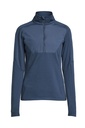 TXLITE WINDBLOCK HALF ZIP WOMAN – DARK BLUE