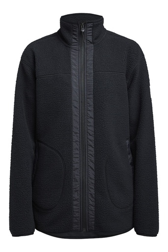 YOKE FULL ZIP WOMAN – BLACK