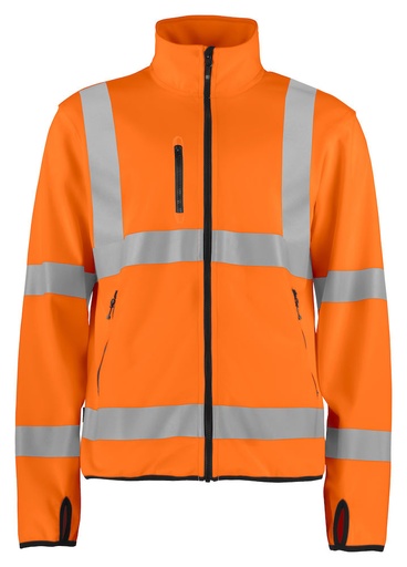 6105 LEKKI SOFTSHELL - EN ISO 20471 KLASA 3 – ORANGE