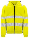 6132 BLUZA Z KAPTUREM EN ISO 20471 KLASA 3/2 – YELLOW/ BLACK